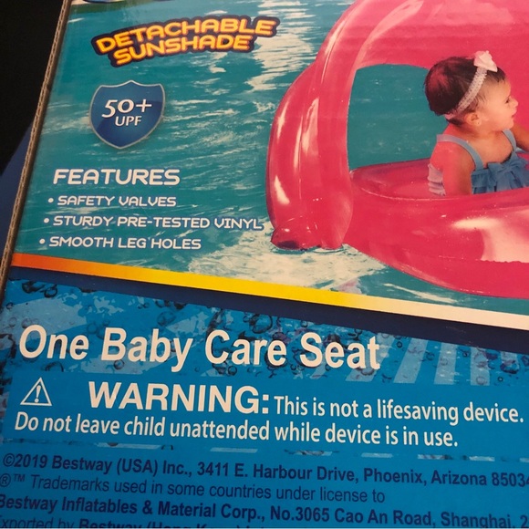 H2O GO BABY CARE SEAT FOR POOL - Picture 3 of 4